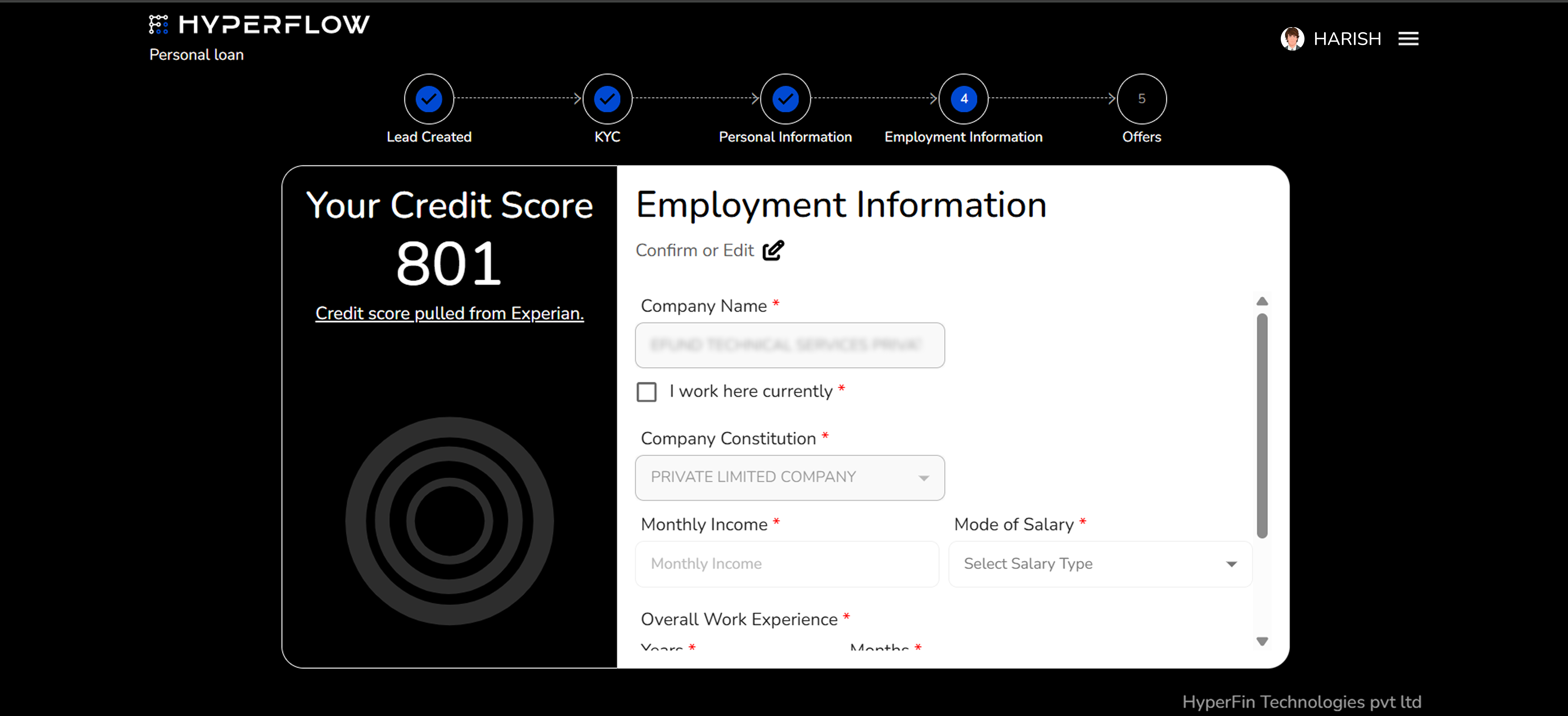 Employment Information